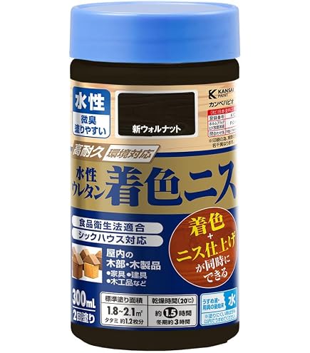Amazon | ニッペ(Nippe) ペンキ 塗料 WOOD LOVE 水性ウレタンニス